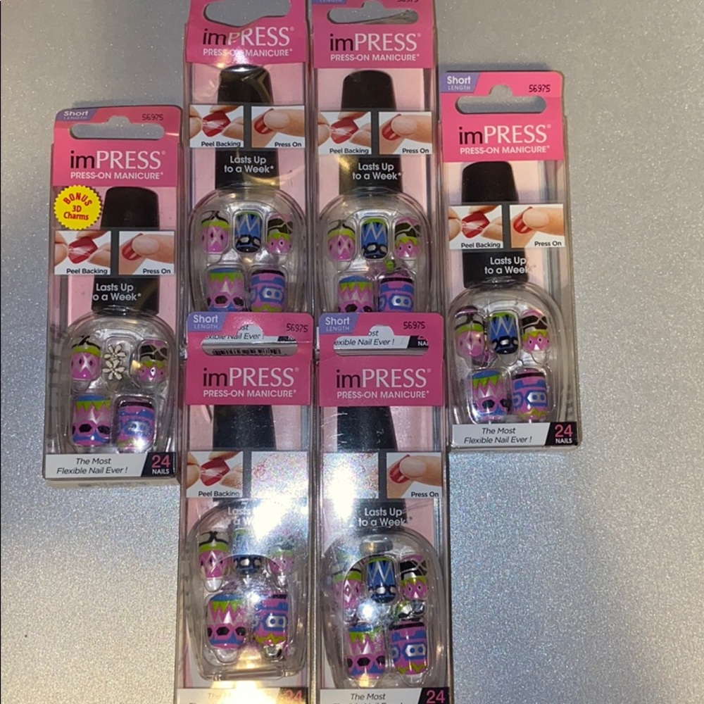 6- impress nail sets.